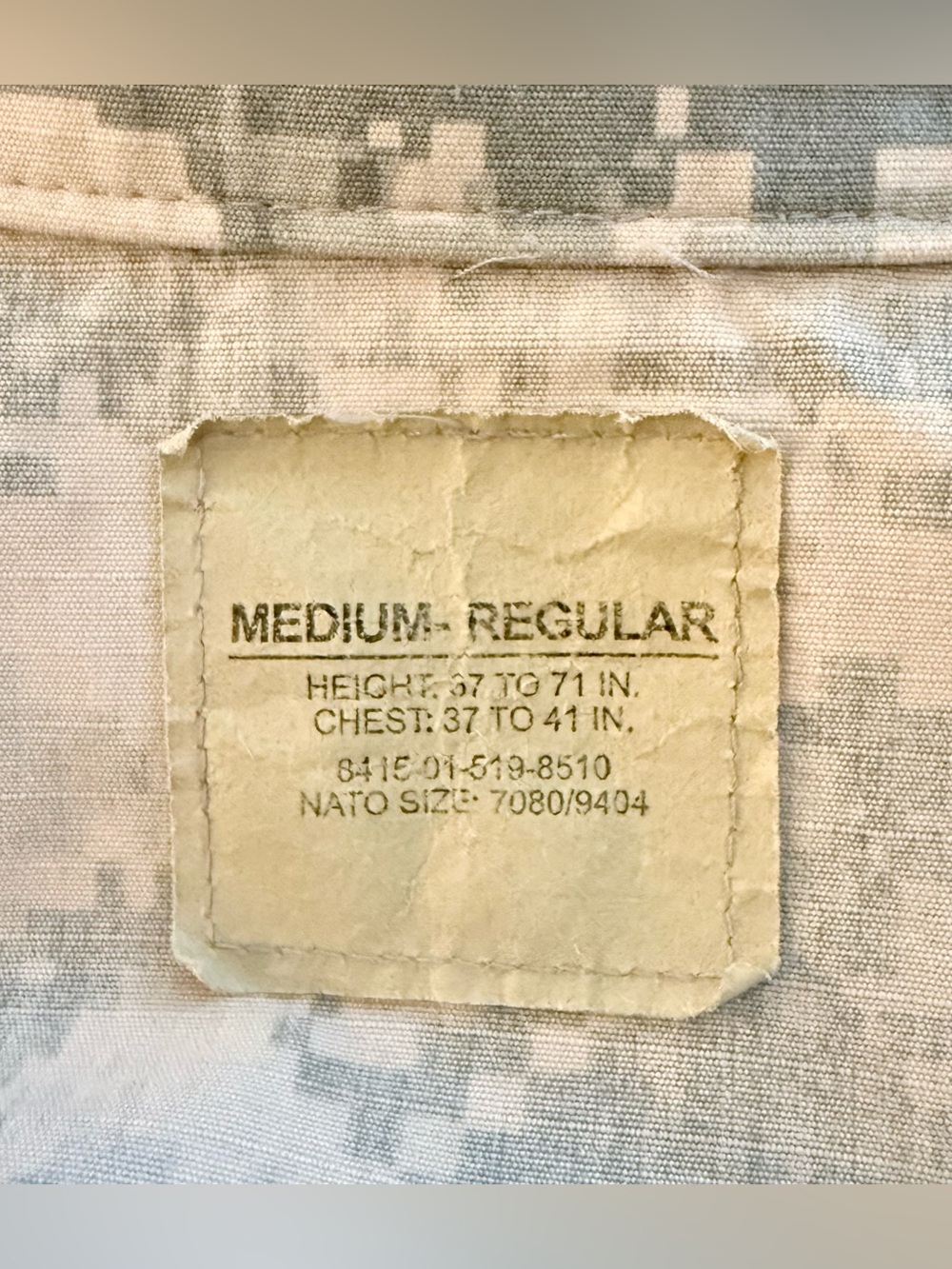 U.S. Army Digital Acu Jacket View 2